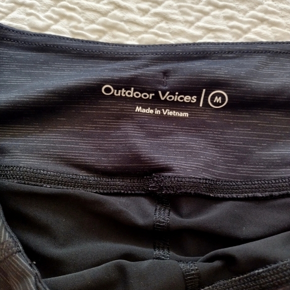 Outdoor Voices Hudson 4" Skort Black Sz M - Picture 6 of 9